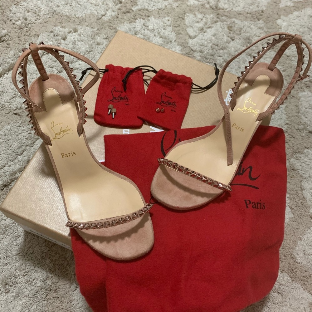 Christian louboutin preowned sandals shoes 34.5